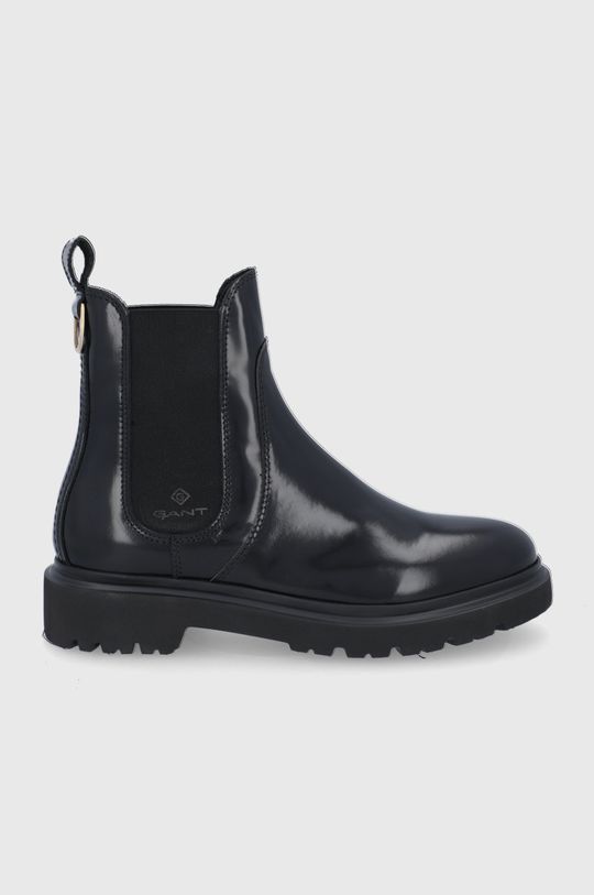 čierna Kožené topánky Chelsea Gant Dámsky