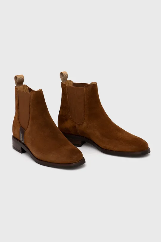 Замшевые ботинки Gant Fayy коричневый