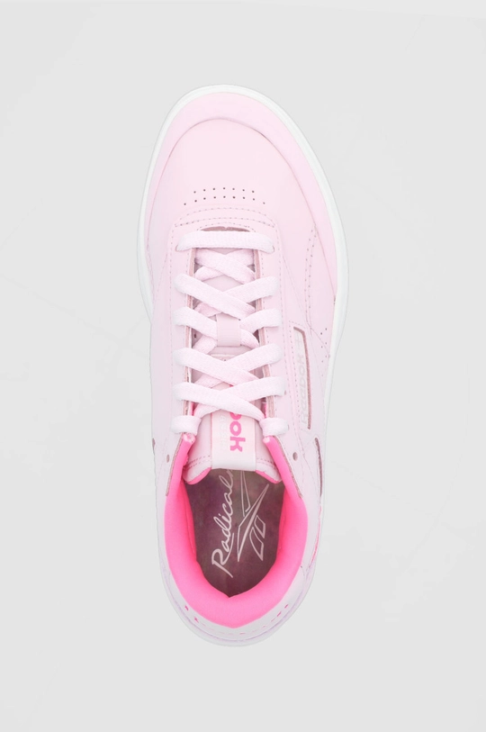 pink Reebok Classic leather shoes CLUB C DOUBLE GEO