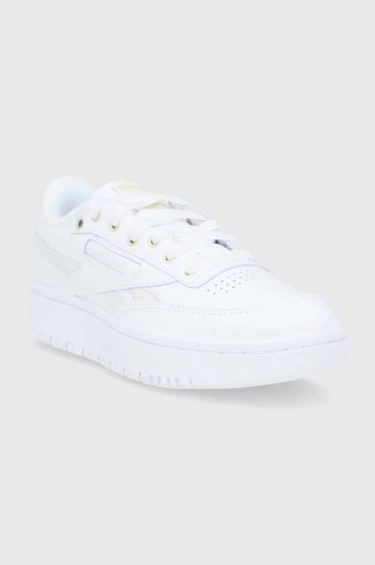 Кожаные ботинки Reebok Classic Club C Double GZ9930 белый