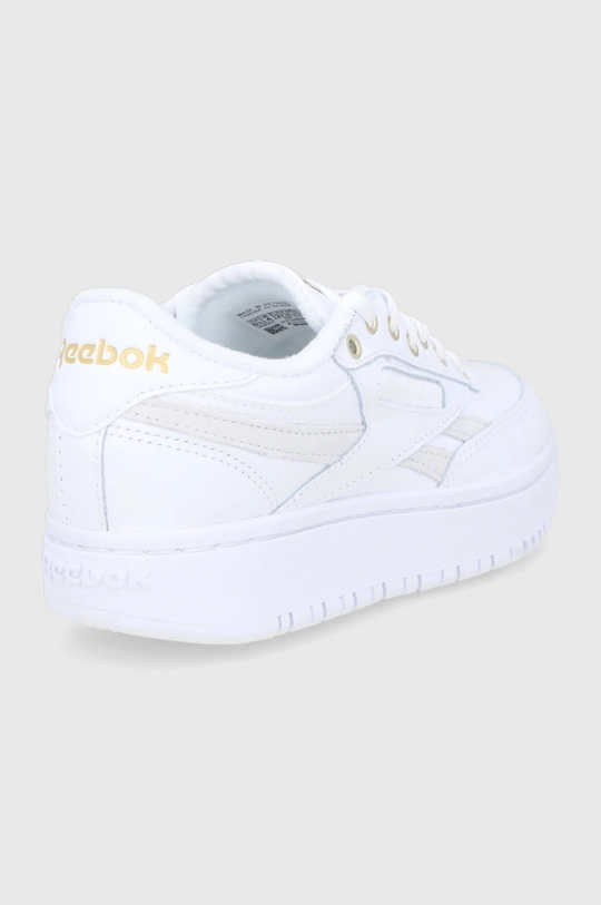 Kožená obuv Reebok Classic Club C Double GZ9930  Zvršok: Syntetická látka, Koža Vnútro: Textil Podrážka: Syntetická látka