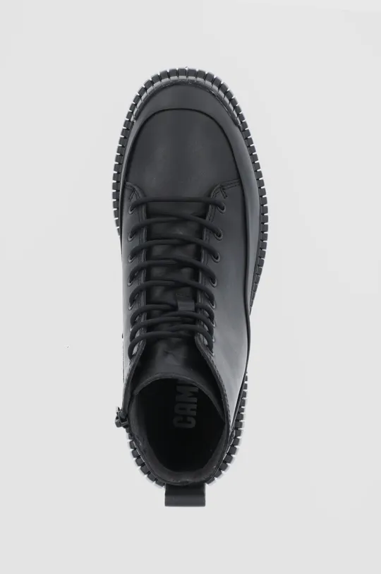 čierna Kožené členkové topánky Camper Pix