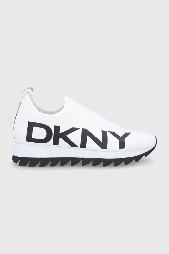 biały Dkny Buty K2134615.WHB Damski