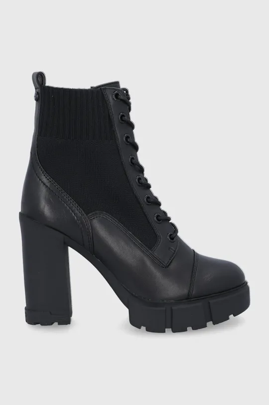 čierna Členkové topánky Aldo Dámsky