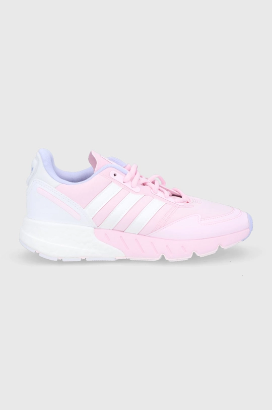 różowy adidas Originals Buty ZX 1K Boost W H02936 Damski