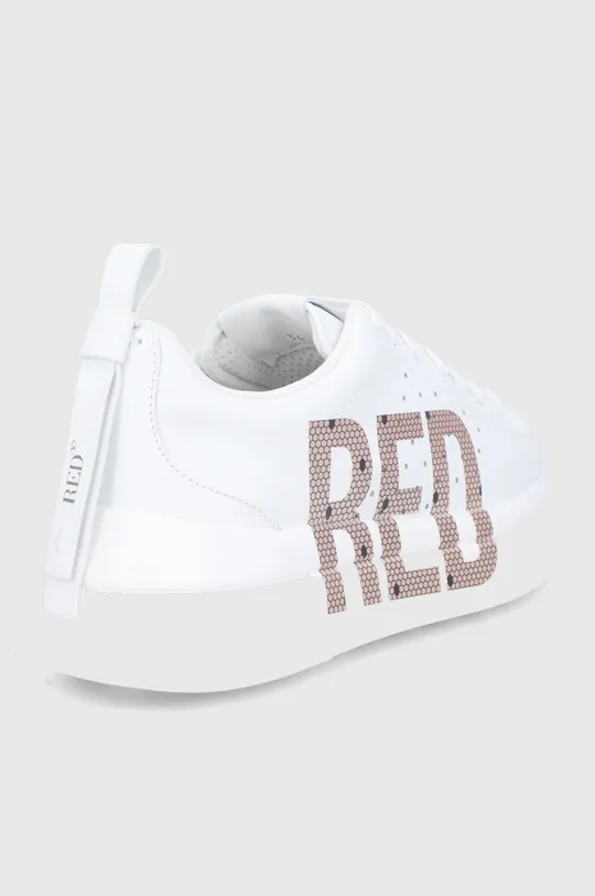 Kožená obuv Red Valentino  Zvršok: Prírodná koža Vnútro: Textil Podrážka: Syntetická látka