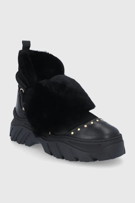 Δερμάτινες μπότες χιονιού Inuikii μαύρο