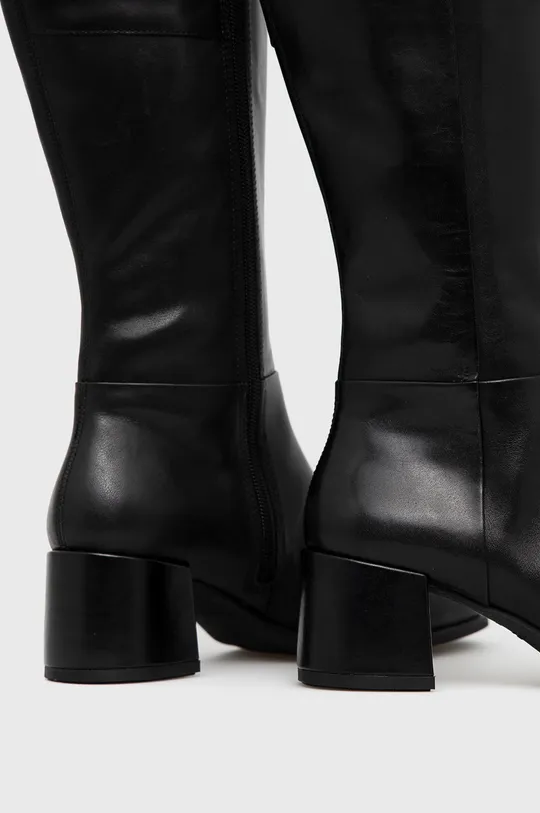 Usnjeni elegantni škornji Vagabond Shoemakers Stina  Zunanjost: Naravno usnje Notranjost: Tekstilni material, Naravno usnje Podplat: Sintetični material