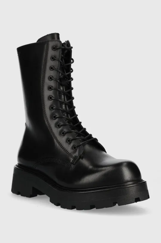 Usnjeni nizki škornji Vagabond Shoemakers Cosmo črna