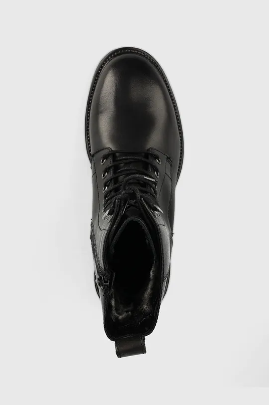 črna Usnjeni nizki škornji Vagabond Shoemakers Kenova