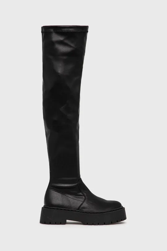 nero Steve Madden stivali in pelle Esmee Boot Donna