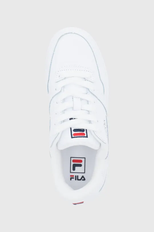 білий Шкіряні черевики Fila