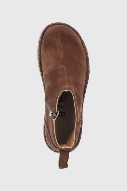 hnedá Semišové topánky Birkenstock