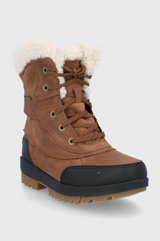 Sorel stivali da neve in pelle TORINO II beige