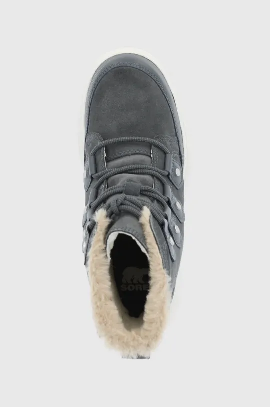 siva Cipele za snijeg od brušene kože Sorel SOREL EXPLOER II