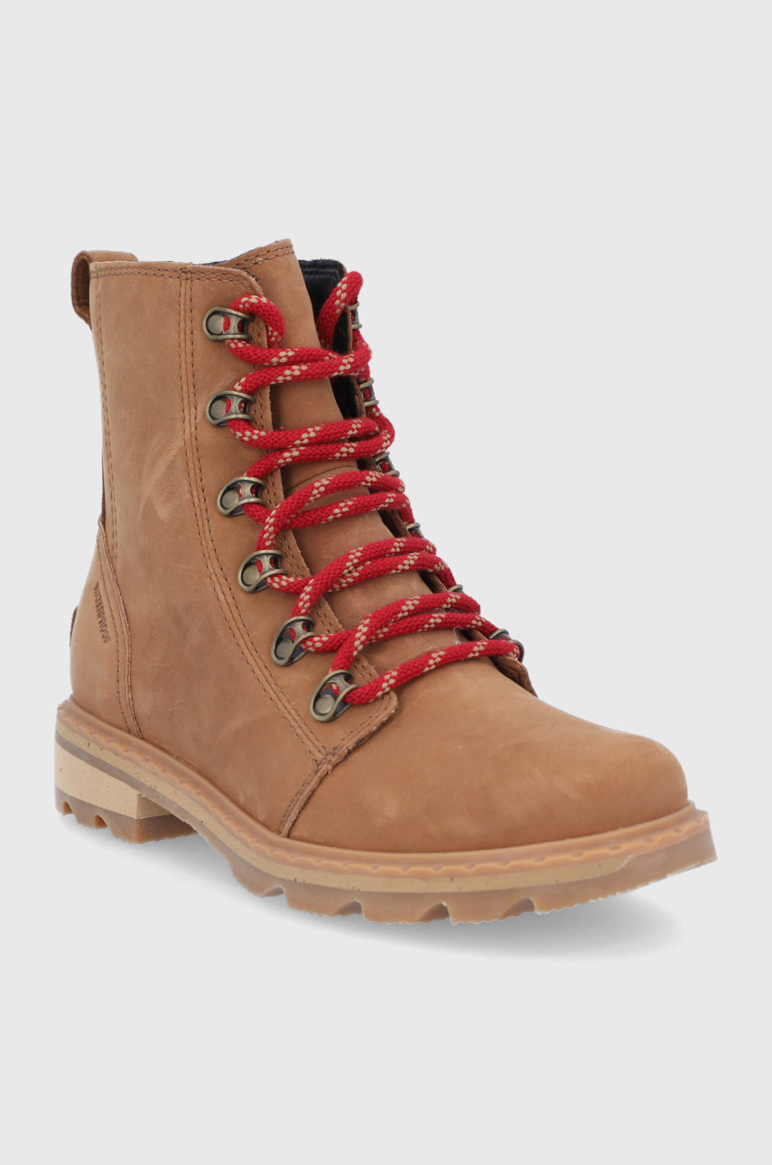 sorel lennox lace sandy tan