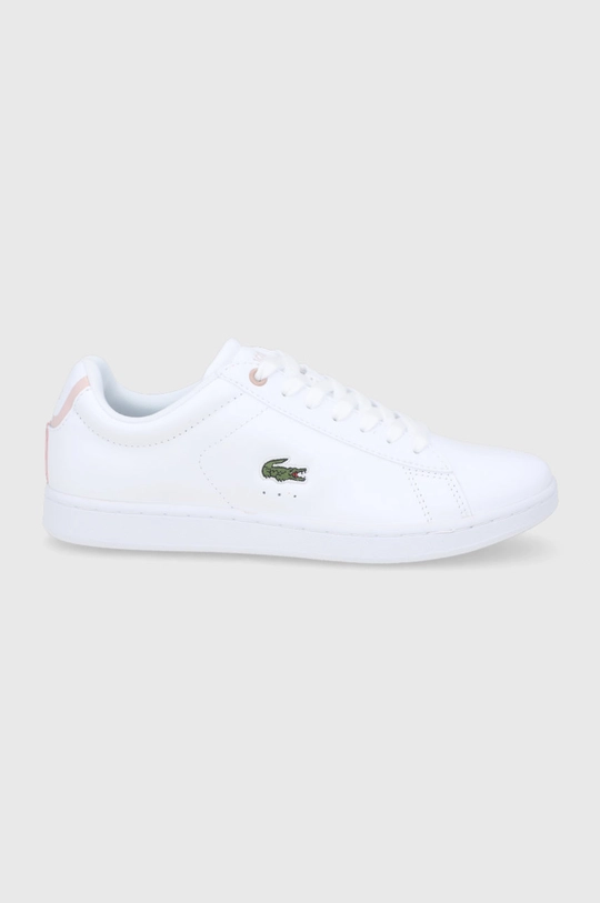 biały Lacoste Buty skórzane Carnaby Evo 41SFA0035.1Y9 Damski