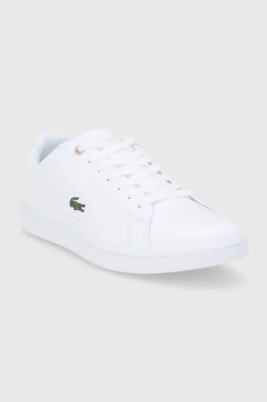 Kožne cipele Lacoste Carnaby Evo bijela