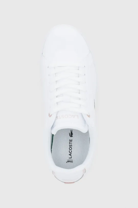 білий Шкіряні черевики Lacoste