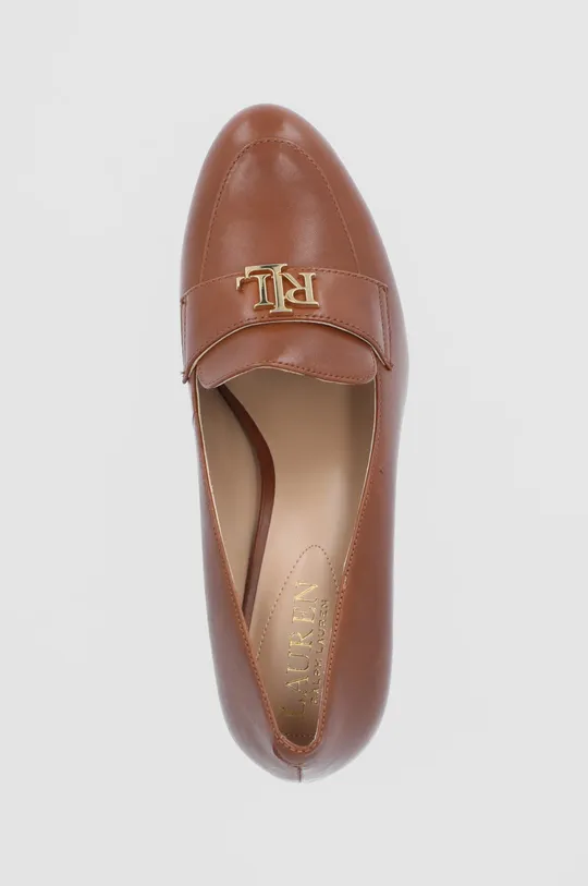 коричневый Кожаные туфли Lauren Ralph Lauren