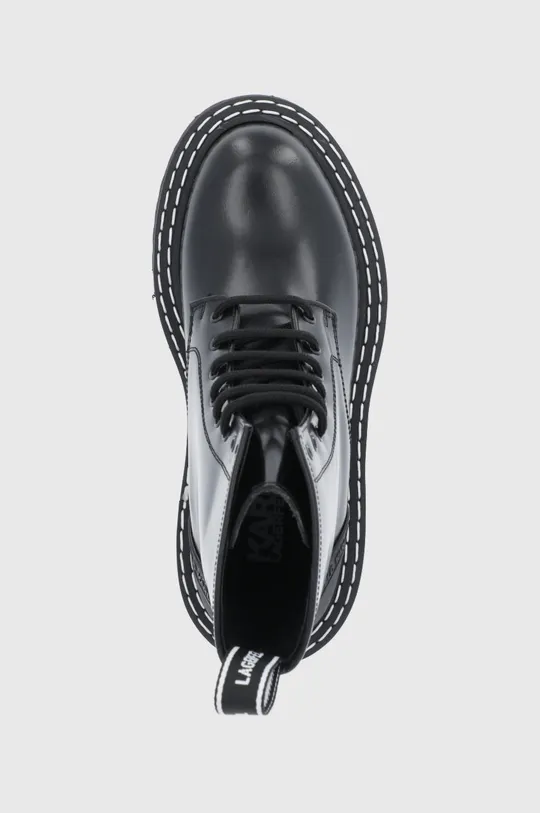 чорний Шкіряні черевики Karl Lagerfeld