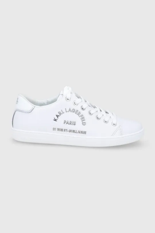 λευκό Δερμάτινα παπούτσια Karl Lagerfeld KUPSOLE II Γυναικεία