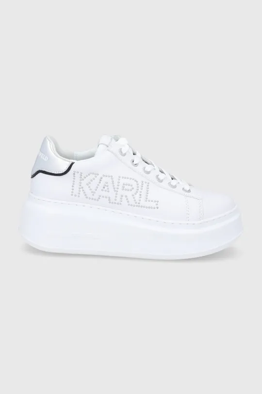 biela Kožená obuv Karl Lagerfeld Dámsky