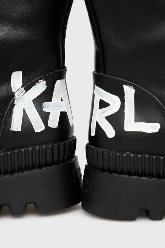 μαύρο Μπότες Karl Lagerfeld TREKKA II