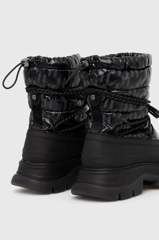 Зимові чоботи Karl Lagerfeld  Халяви: Синтетичний матеріал Внутрішня частина: Текстильний матеріал Підошва: Синтетичний матеріал