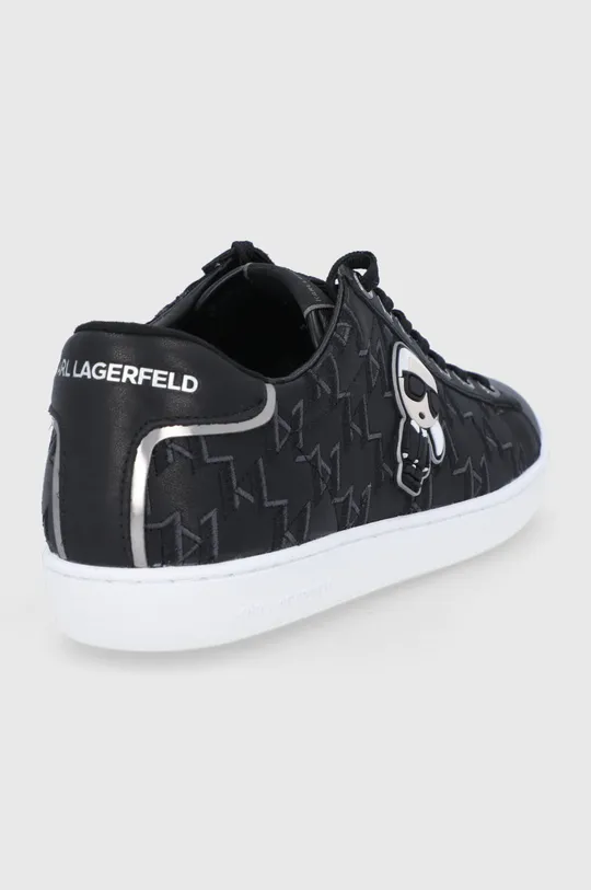 Karl Lagerfeld Buty skórzane KL61249.Black.Lthr Cholewka: Skóra, Wnętrze: Materiał syntetyczny, Skóra, Podeszwa: Materiał syntetyczny