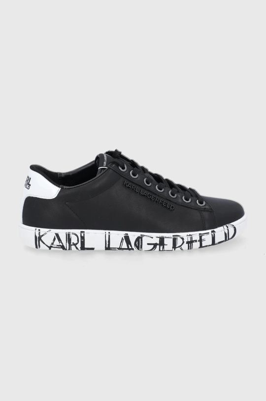 czarny Karl Lagerfeld Buty skórzane KL61286.000 Damski