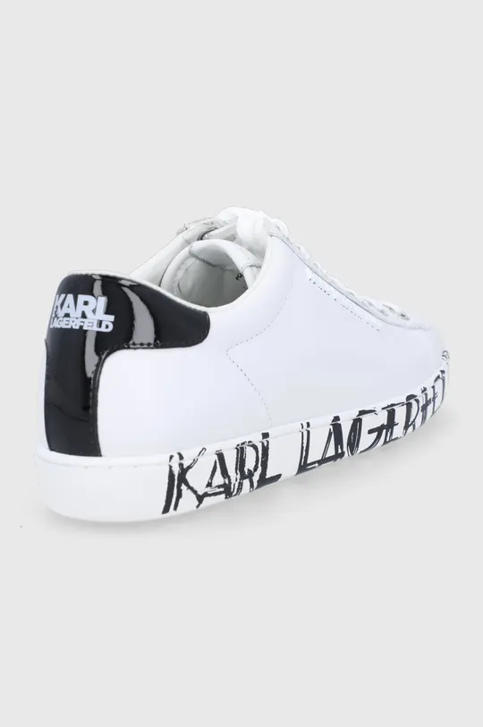Karl Lagerfeld Buty skórzane KL61286.White.Lthr Cholewka: Skóra naturalna, Wnętrze: Materiał syntetyczny, Skóra naturalna, Podeszwa: Materiał syntetyczny