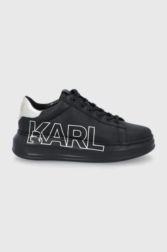 чёрный Кожаные ботинки Karl Lagerfeld Женский