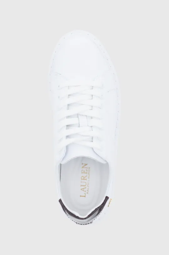 bijela Kožne cipele Lauren Ralph Lauren