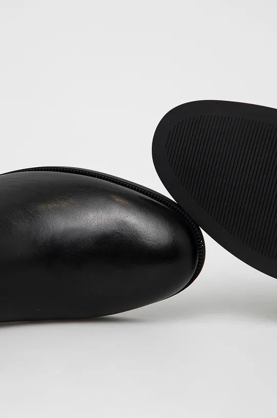 μαύρο Lauren Ralph Lauren - Δερμάτινες μπότες