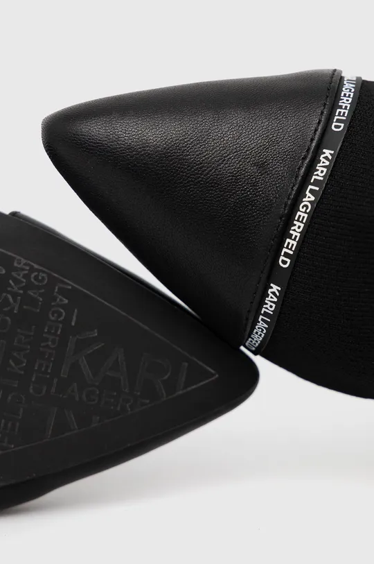 črna Elegantni škornji Karl Lagerfeld