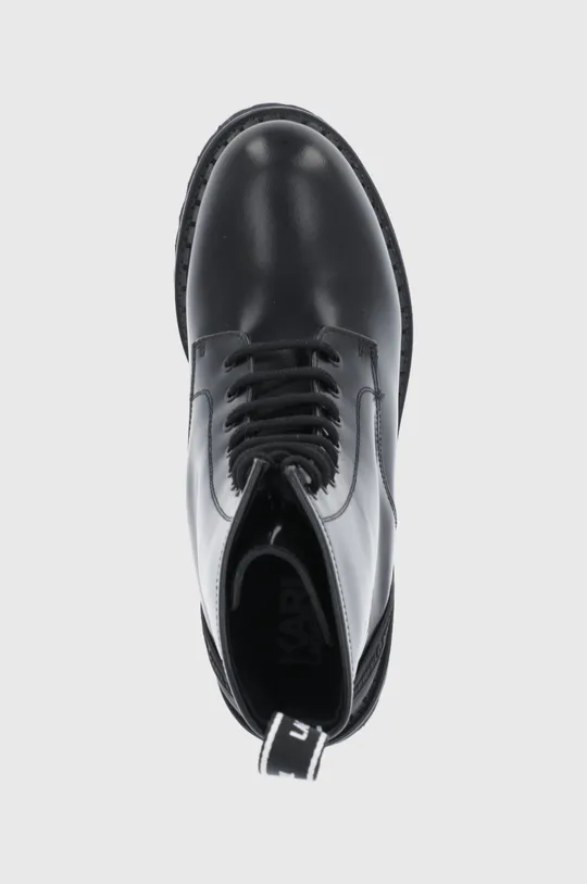 crna Kožne čizme Karl Lagerfeld