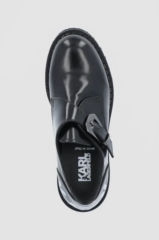 чорний Шкіряні туфлі Karl Lagerfeld