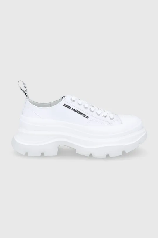 λευκό Δερμάτινα παπούτσια Karl Lagerfeld LUNA Γυναικεία