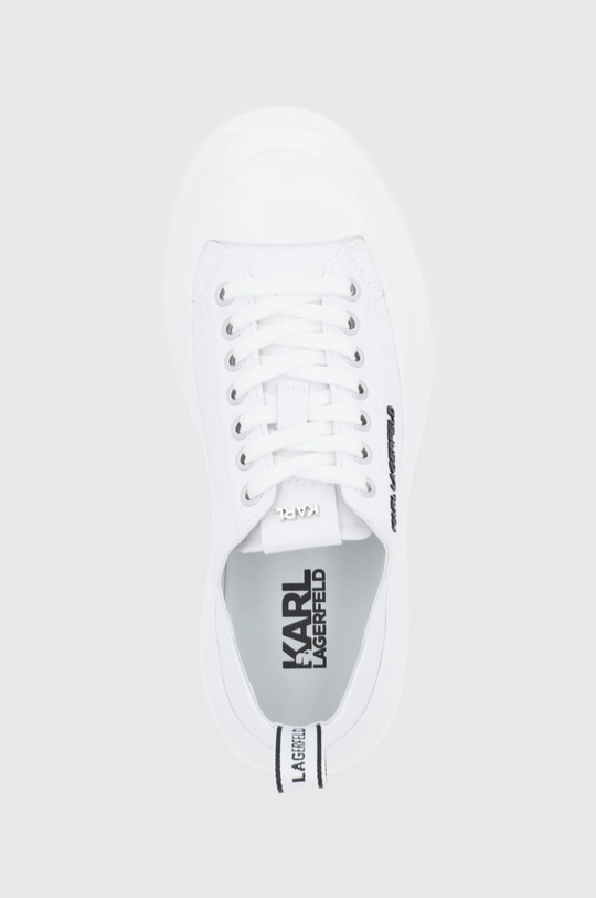 biały Karl Lagerfeld Buty skórzane KL42920.White.Lthr.Mon