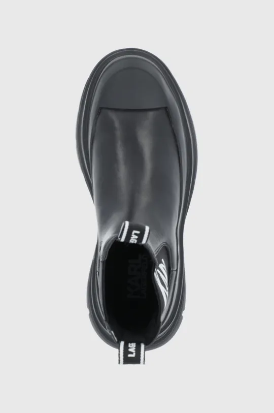 μαύρο Μπότες Τσέλσι Karl Lagerfeld LUNA