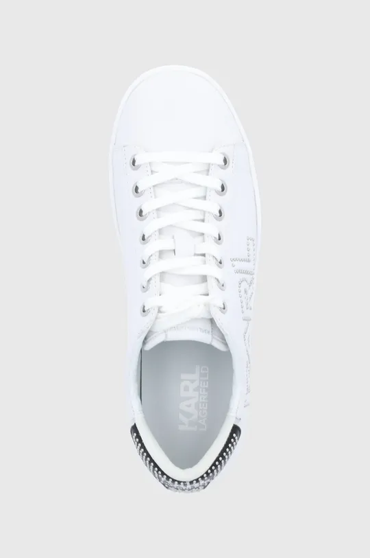 λευκό Δερμάτινα παπούτσια Karl Lagerfeld KUPSOLE II