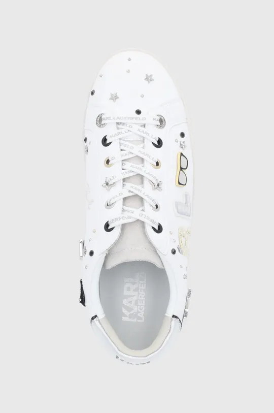 biela Kožená obuv Karl Lagerfeld