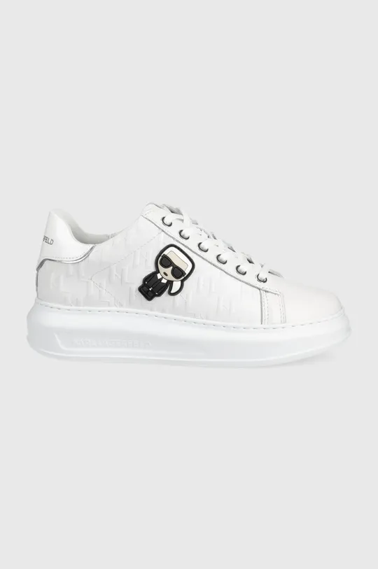 белый Кожаные ботинки Karl Lagerfeld Женский