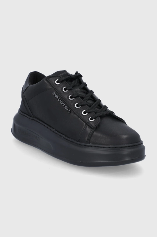 Karl Lagerfeld Buty skórzane KL62525.00X czarny