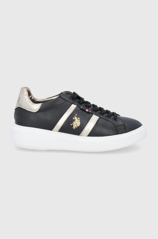 czarny U.S. Polo Assn. Buty skórzane Damski