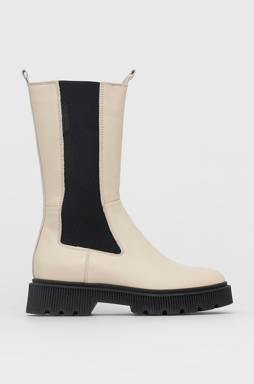 kurt geiger stint front zip boot