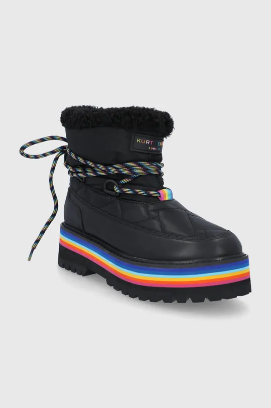 Snehule Kurt Geiger London Toronto Rainbow čierna