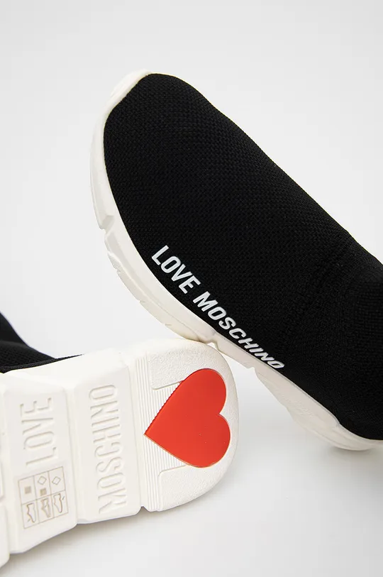 чёрный Ботинки Love Moschino