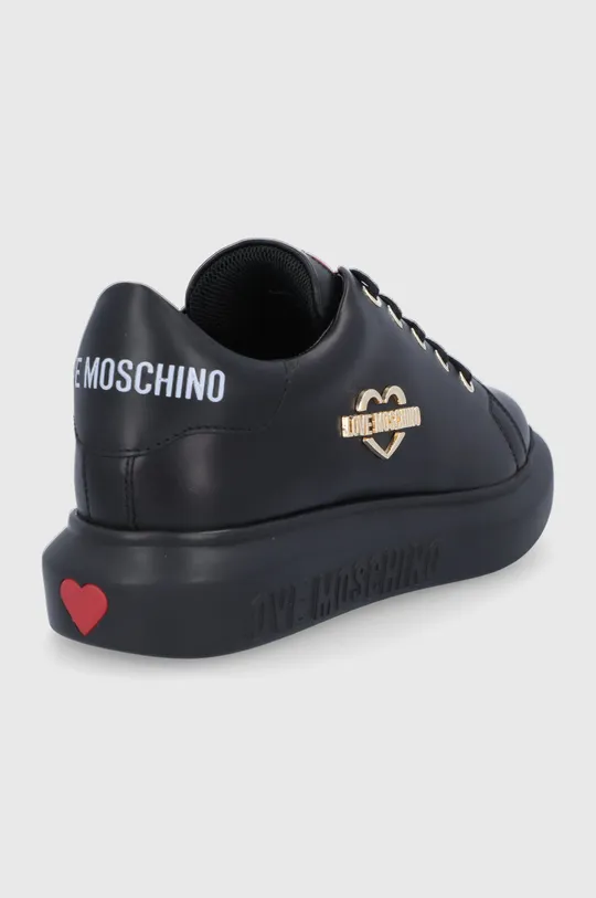 Παπούτσια Love Moschino  Πάνω μέρος: Συνθετικό ύφασμα, Φυσικό δέρμα Εσωτερικό: Συνθετικό ύφασμα, Υφαντικό υλικό Σόλα: Συνθετικό ύφασμα